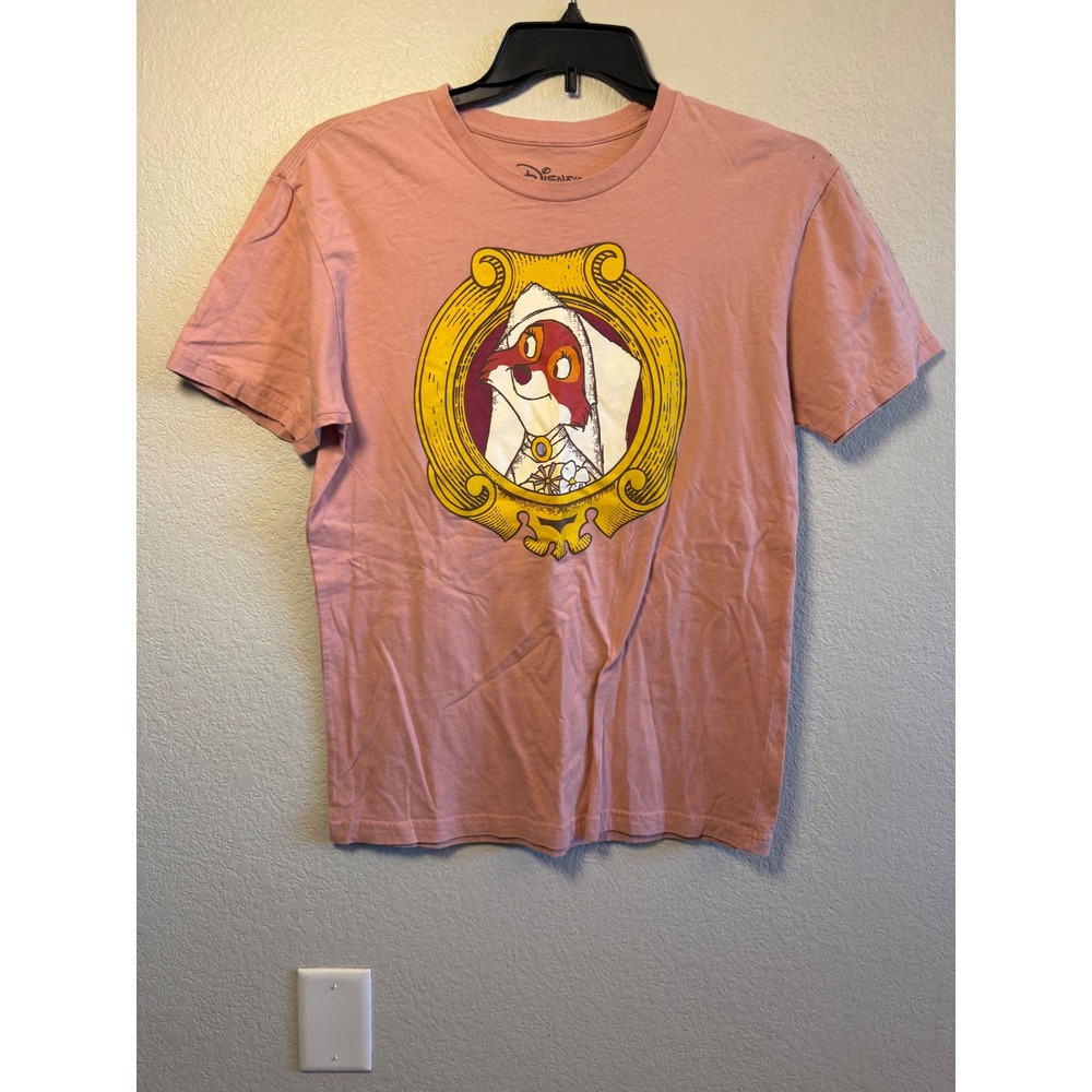 Disney Robin Hood Maid Marian Portrait Graphic Tee Pink Medium